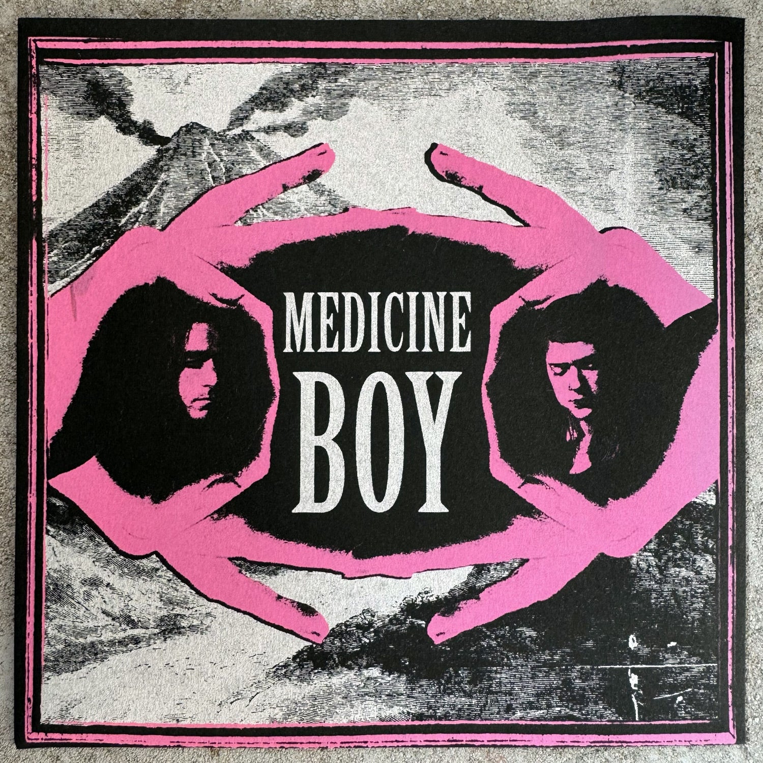Medicine Boy - I Miss Sleeping So Much / The Villain Pink 7"